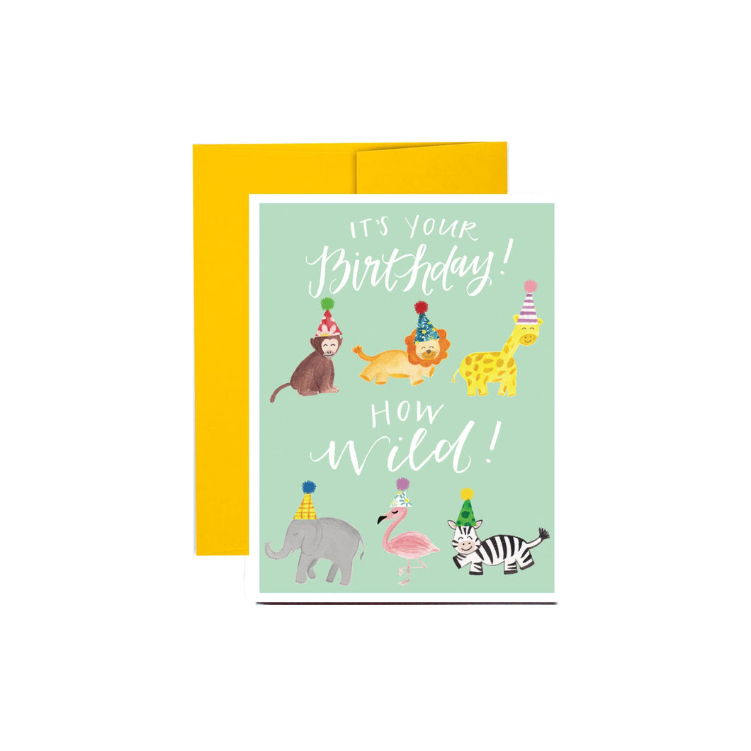 Party Animal Kid Birthday Card