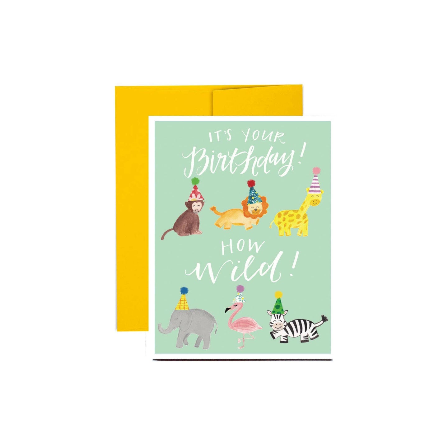 Party Animal Kid Birthday Card.