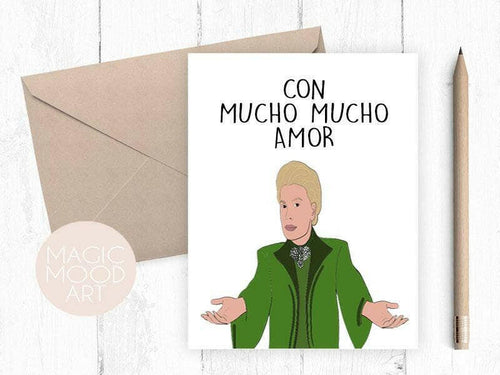 Con Mucho Mucho Amor Card.