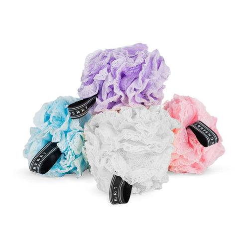 Lacy Loofahs - Pastel - Mixed set.