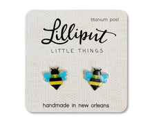 Load image into Gallery viewer, Honey Bee Earrings
