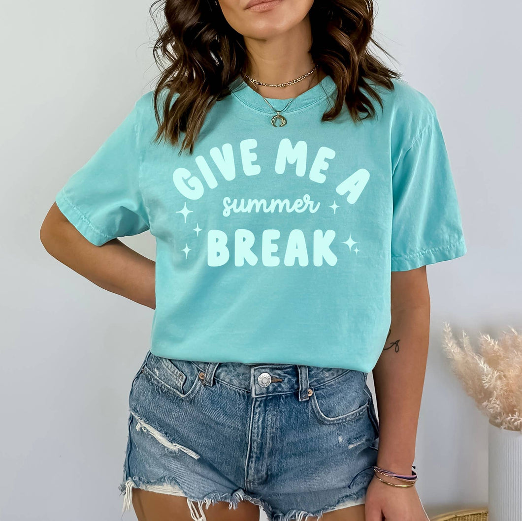 Give me a Summer Break Funny Teacher Shirt, Teacher Graphic