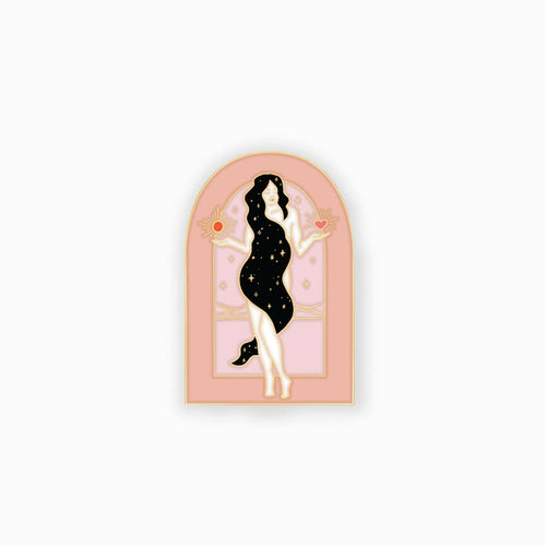Mystic Mama Enamel Pin.
