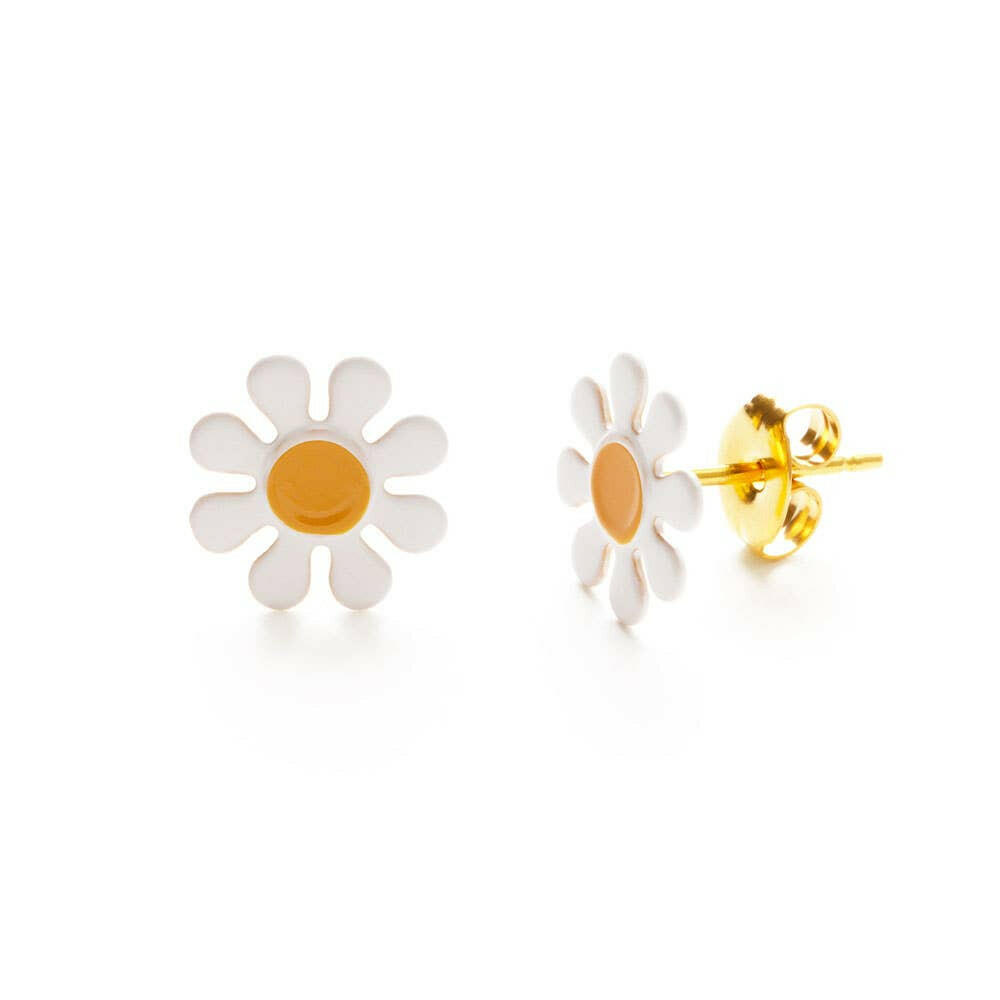 70's Flower Power Studs.