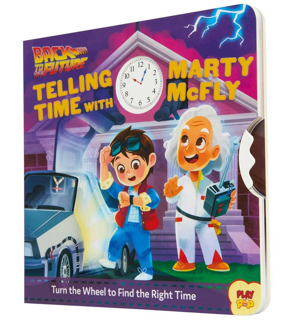 Back To The Future: Telling Time w/ Marty McFly (Board Book).