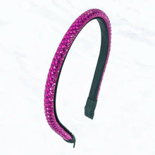 Load image into Gallery viewer, Thin Diamond Shape Stone Hair Band.
