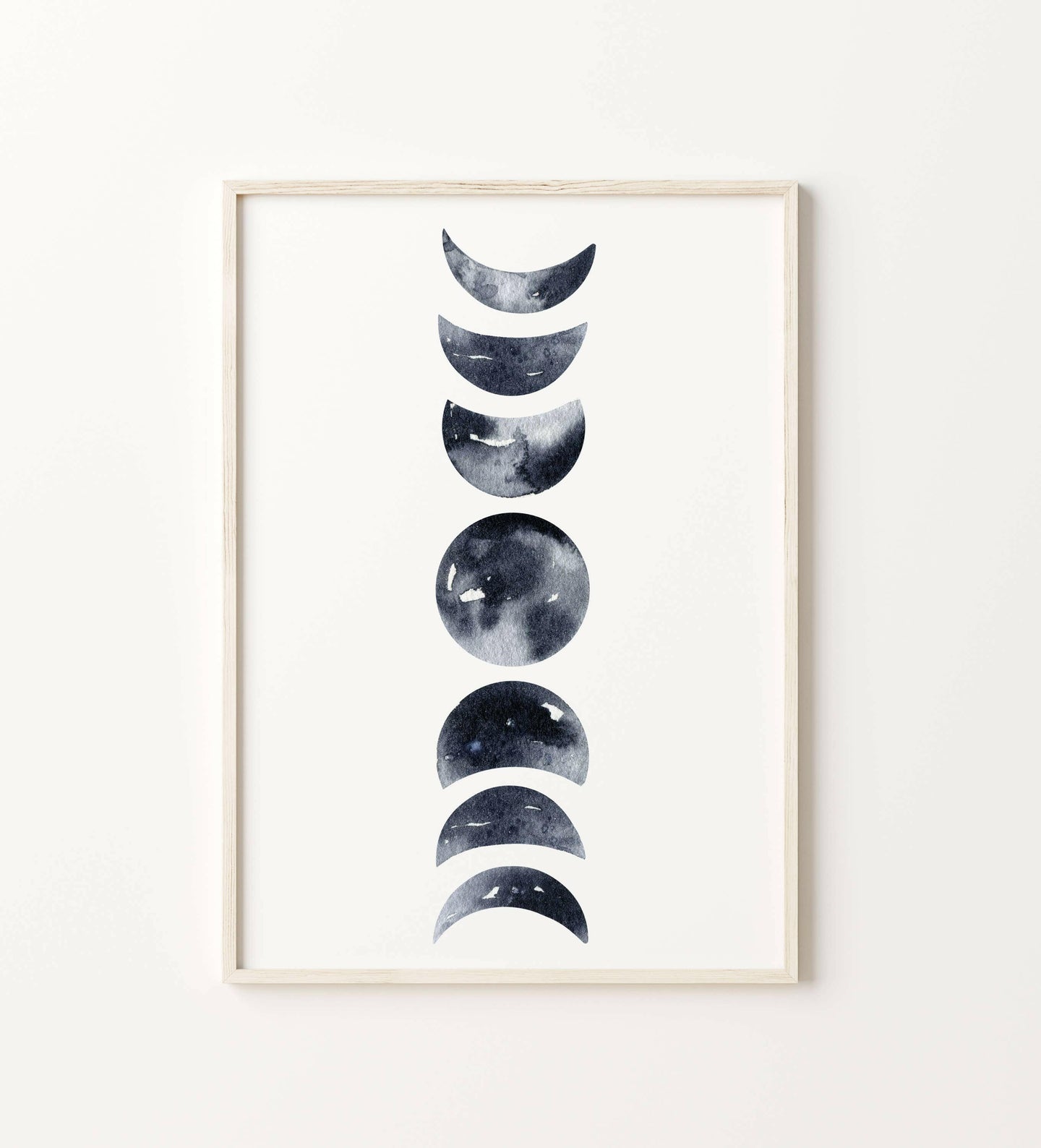 Moon Phase Print - Vertical.