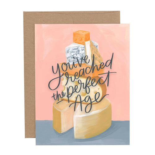 Birthday Cheese Card.