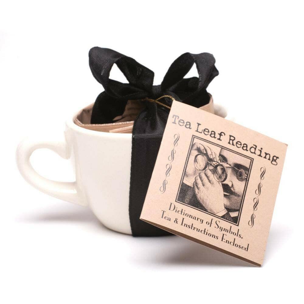 Tea Leaf Reading Kit with Tea Cup.