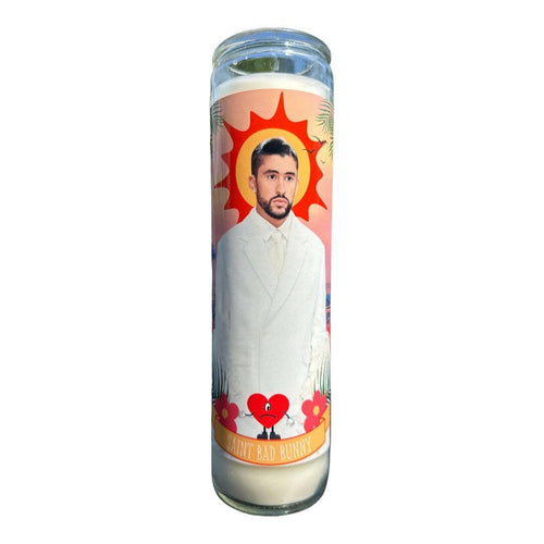 The Luminary Bad Bunny Altar Candle.