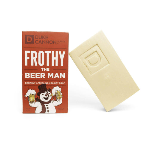 Frothy The Beer Man Soap.