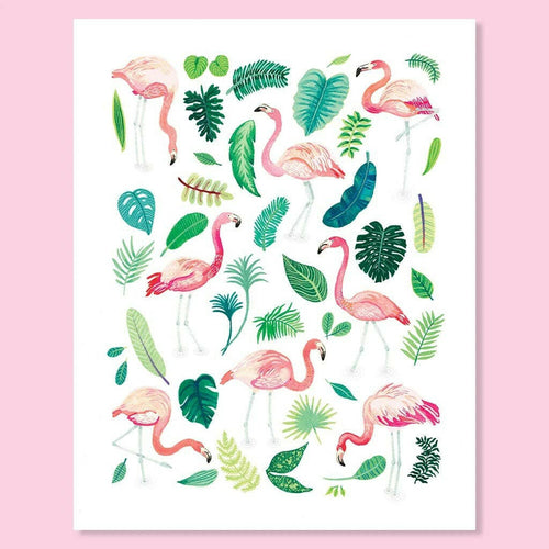 Flamingo Fete Print 8x10