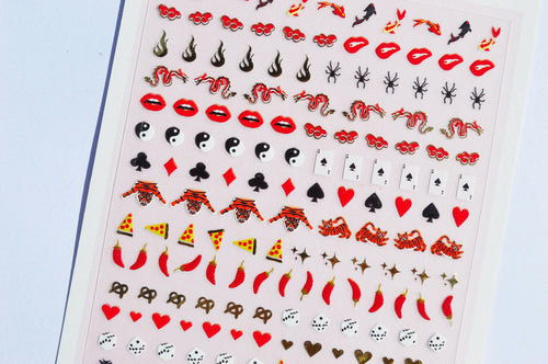 Nail Art Stickers - Jackpot.