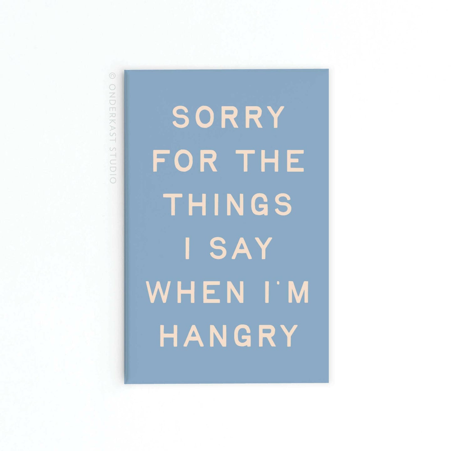 Hangry Rectangle Magnet.