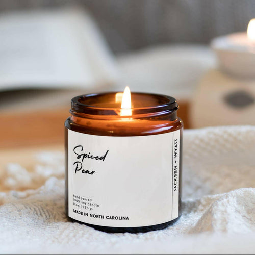 Spiced Pear - Organic Soy Candle - Fall/Winter.