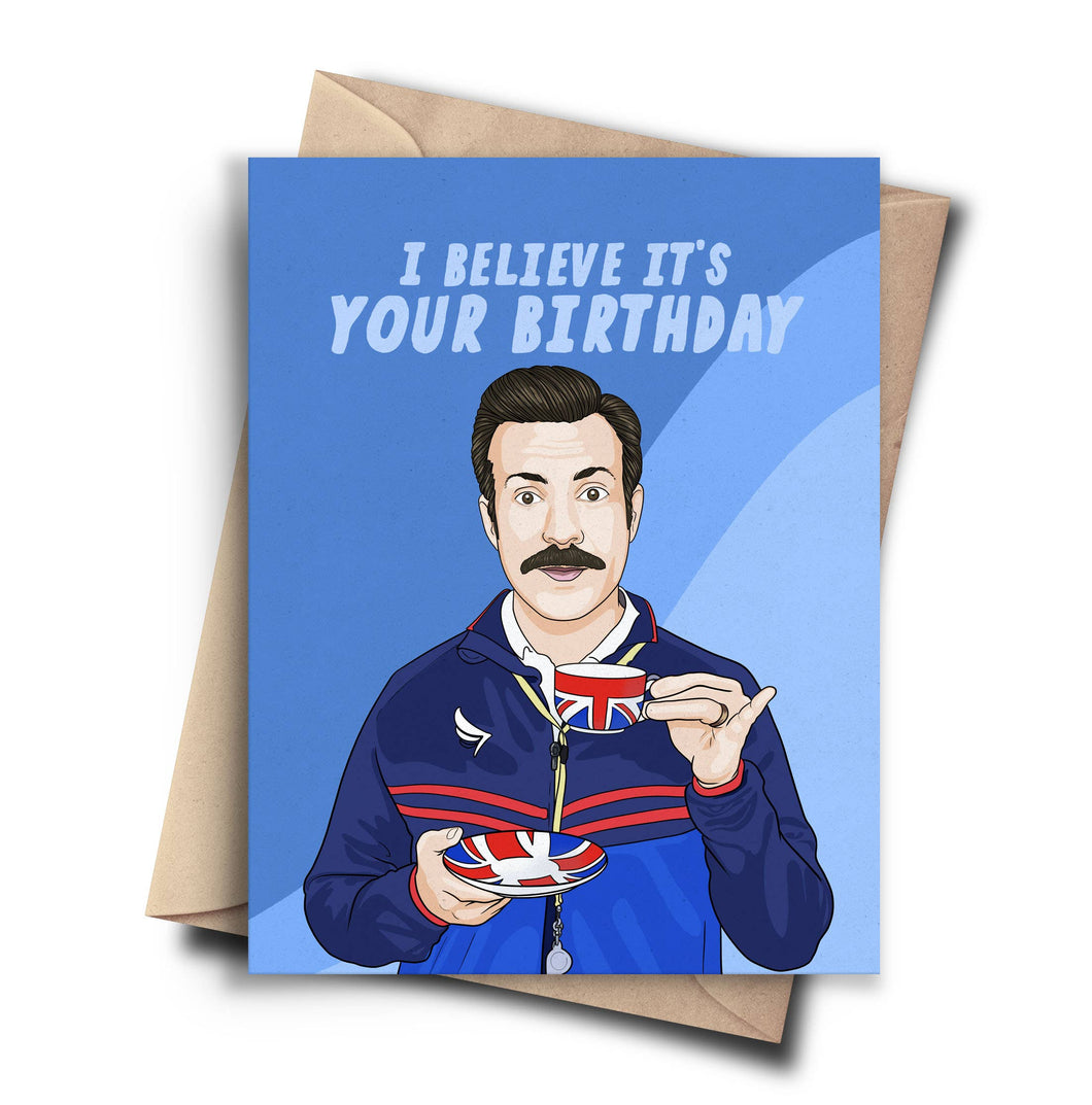 Ted Lasso Birthday Card