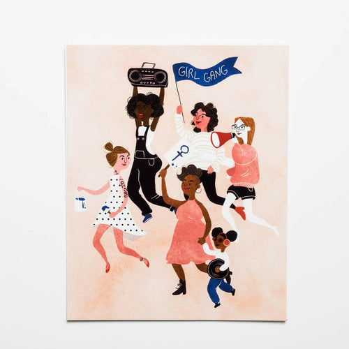 Girl Gang Print.
