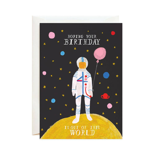 Out of this World Birthday Greeting Card.