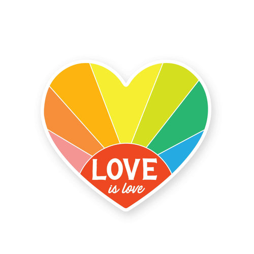 Love is Love Single Sticker.