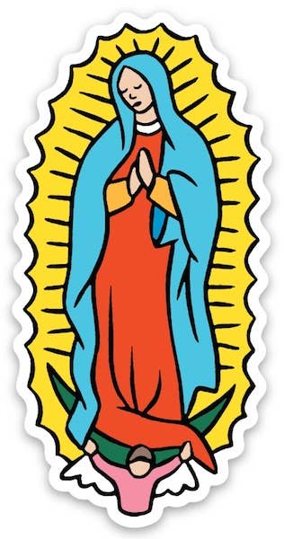 Virgin Guadalupe Die Cut Sticker