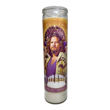 Load image into Gallery viewer, The Luminary Big Lebowski Jeff Bridges Altar Prayer Candle
