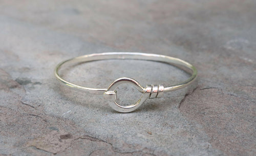 Twisted Loop Bracelet.