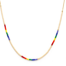 Load image into Gallery viewer, Rainbow - Japanese Seed Bead Necklace
