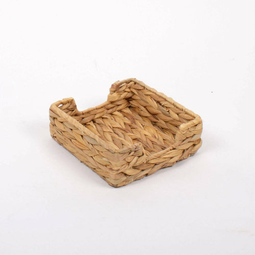 Natural Woven Cocktail Napkin Tray.