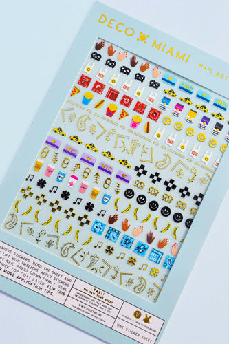 Nail Art Stickers - TAXI! (NYC).