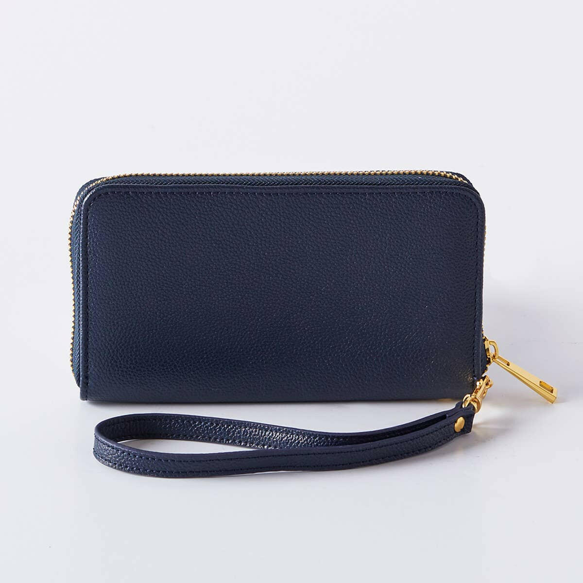 Vegan Leather Wristlet.