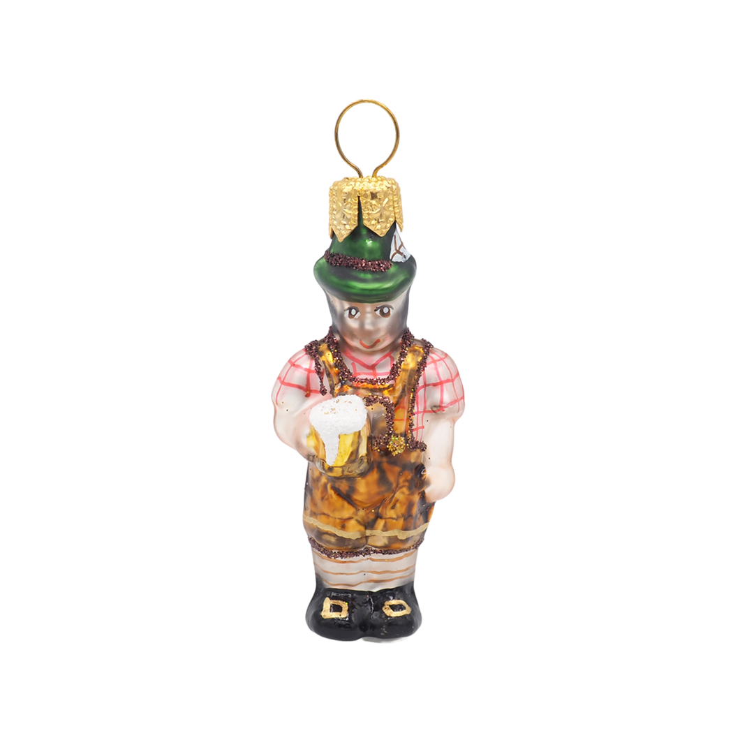 Bavarian Dirndl & Tracht - Small Christmas Ornament