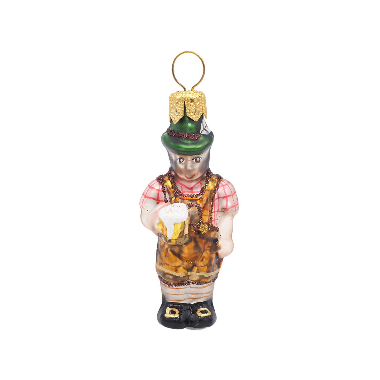 Bavarian Dirndl & Tracht - Small Christmas Ornament.