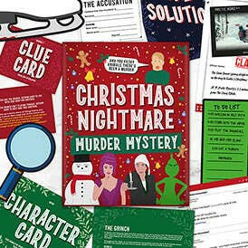 Christmas Nightmare Murder Mystery.