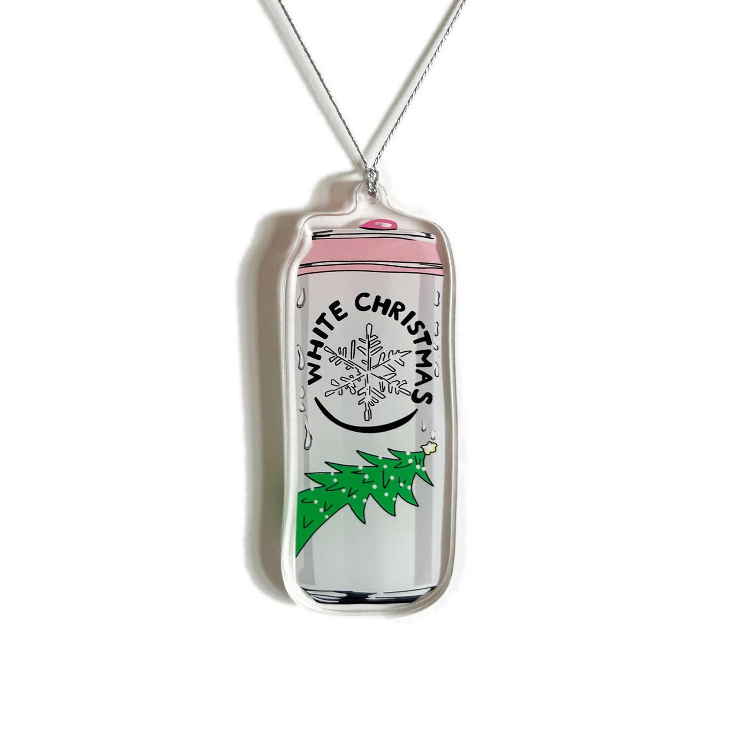 White Claw Christmas Ornament.