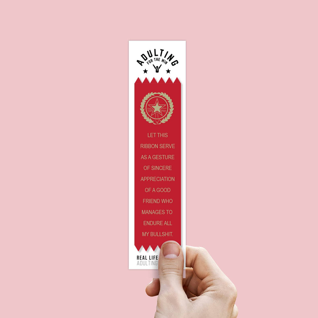 The BFF Award - Adulting Award Ribbon