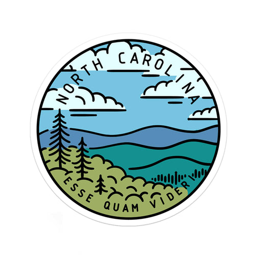 North Carolina Sticker: 3