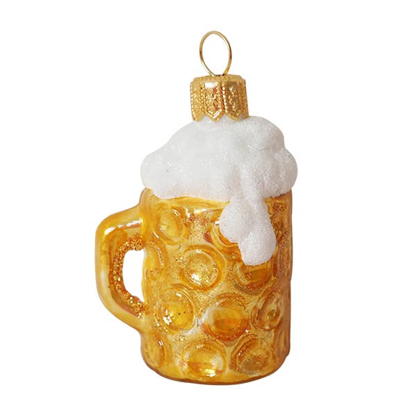 Bavarian beer mug - Christmas Ornament