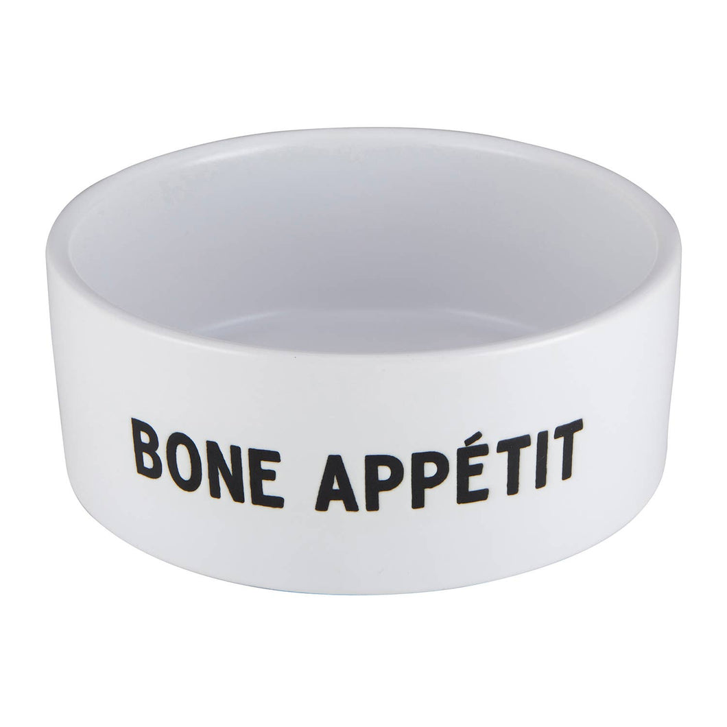 Ceramic Bowl- Bone Appetit