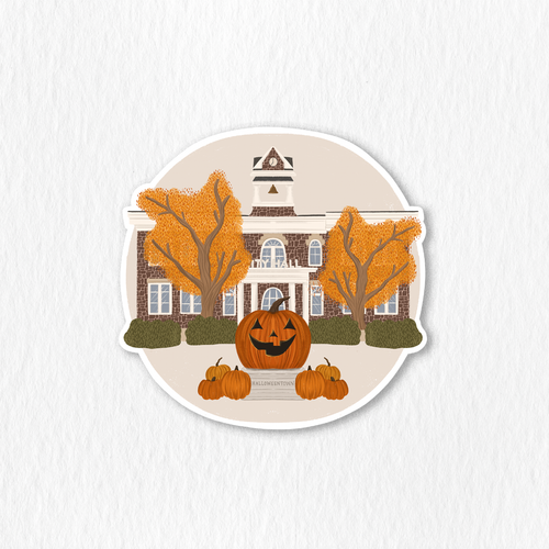 Halloweentown Sticker.