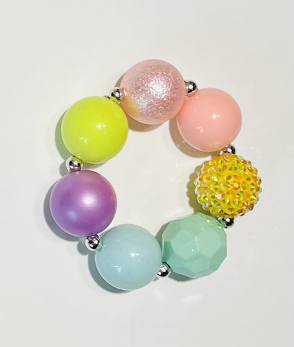 Chinky Pastel Beaded Bracelet.