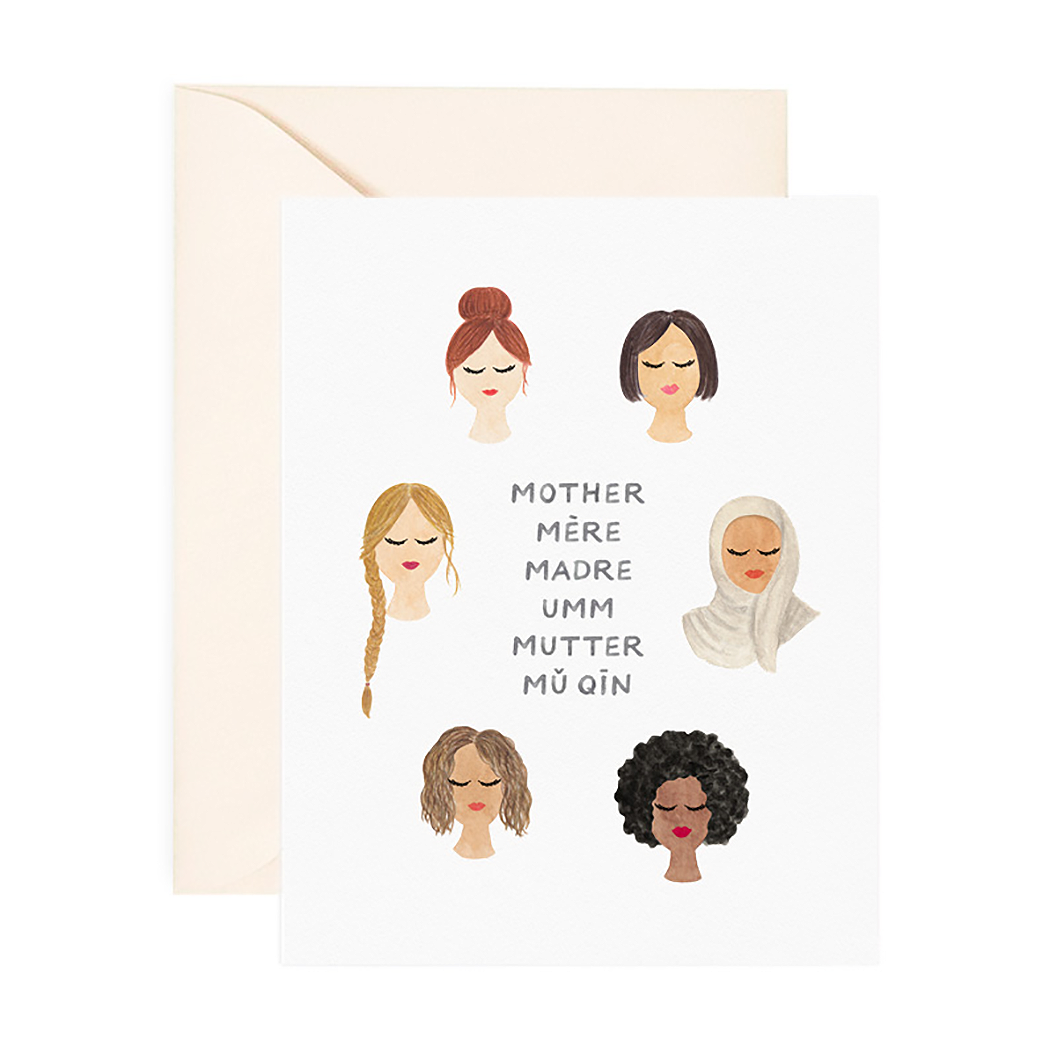 Global Mom Mother's Day Card.