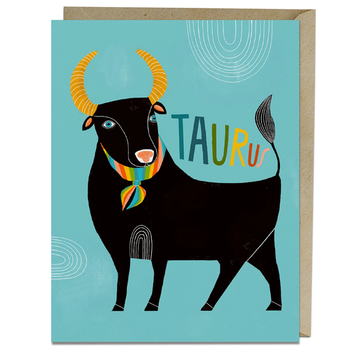 Lisa Congdon Taurus Card.