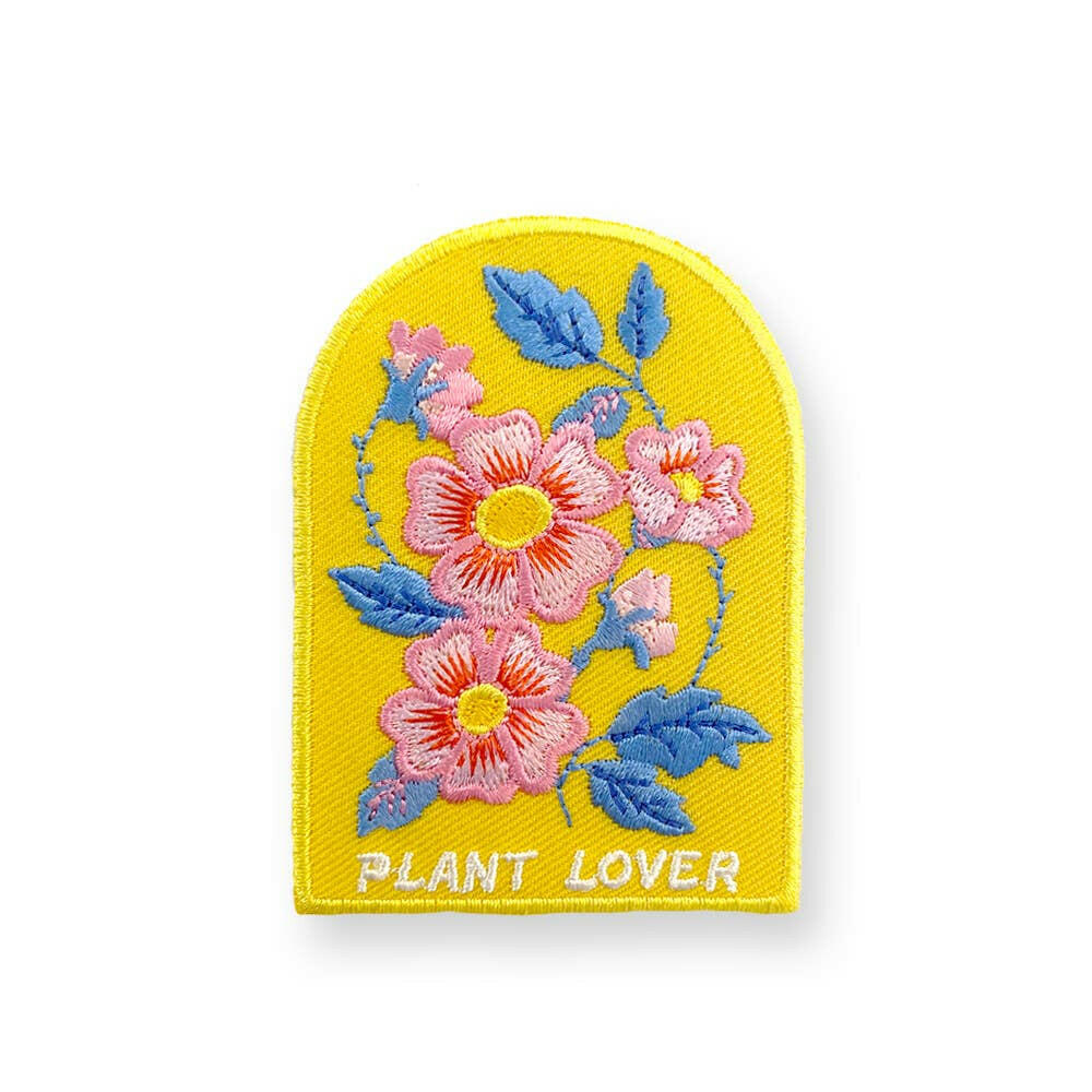 Plant Lover Embroidered Patch.