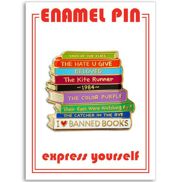 Banned Books Pin.