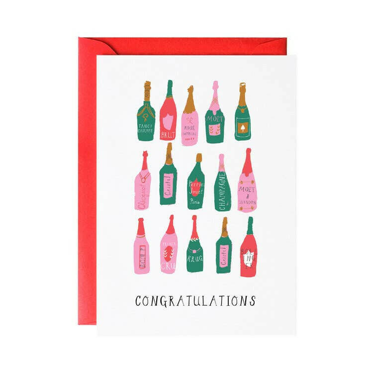 Pop the Bubbly! - Greeting Card.