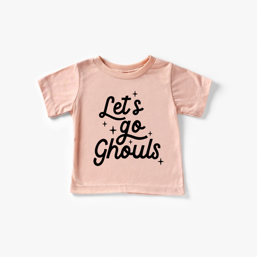 Let's go Ghouls Halloween Toddler and Youth Shirt.