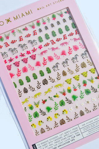 Nail Art Stickers - Tropique.