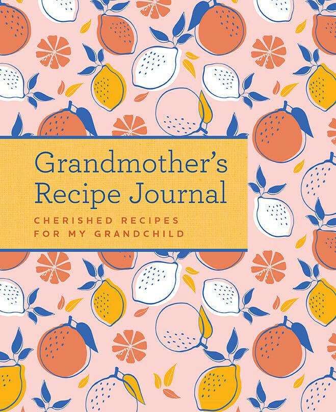 Grandmother's Recipe Journal.