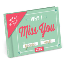 Load image into Gallery viewer, Why I Miss You Fill in the Love® Book
