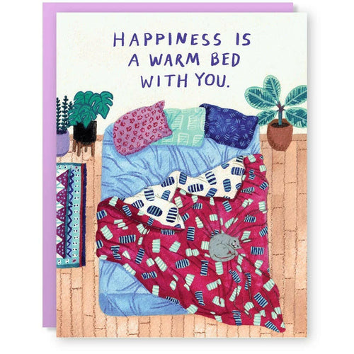 Warm Bed Card.